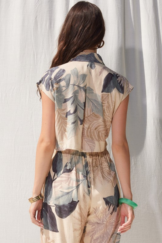 Ivana Cut Out Back Jumpsuit