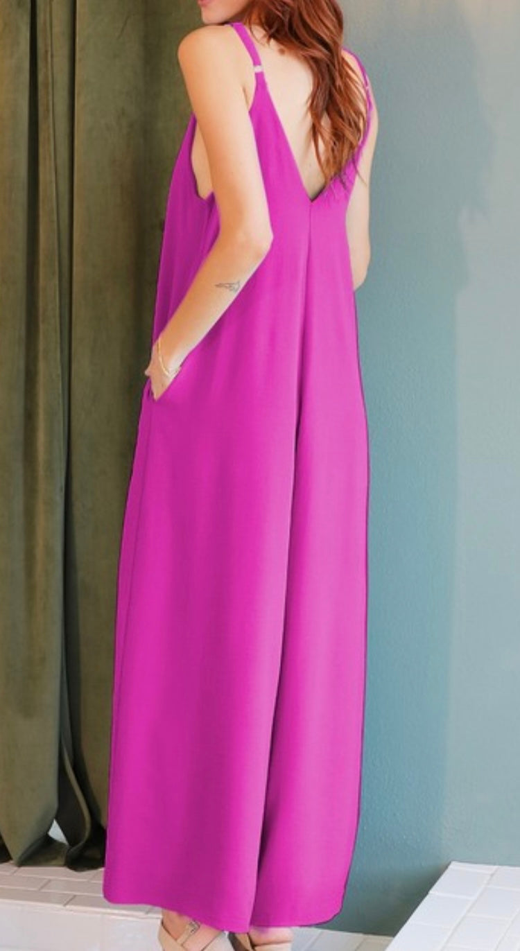 Amarilis Orchid Jumpsuit