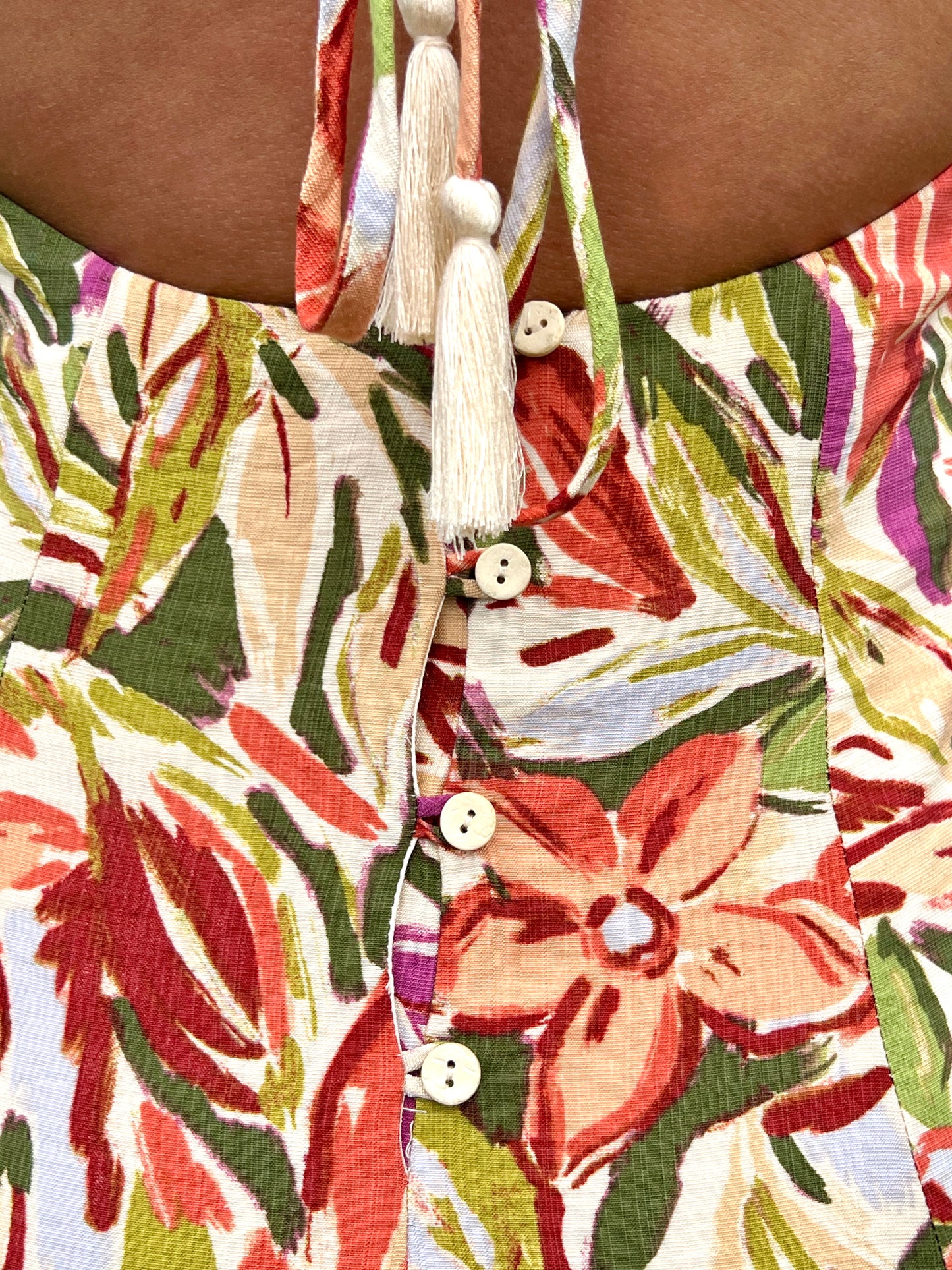 Indira Open Back Maxi Dress