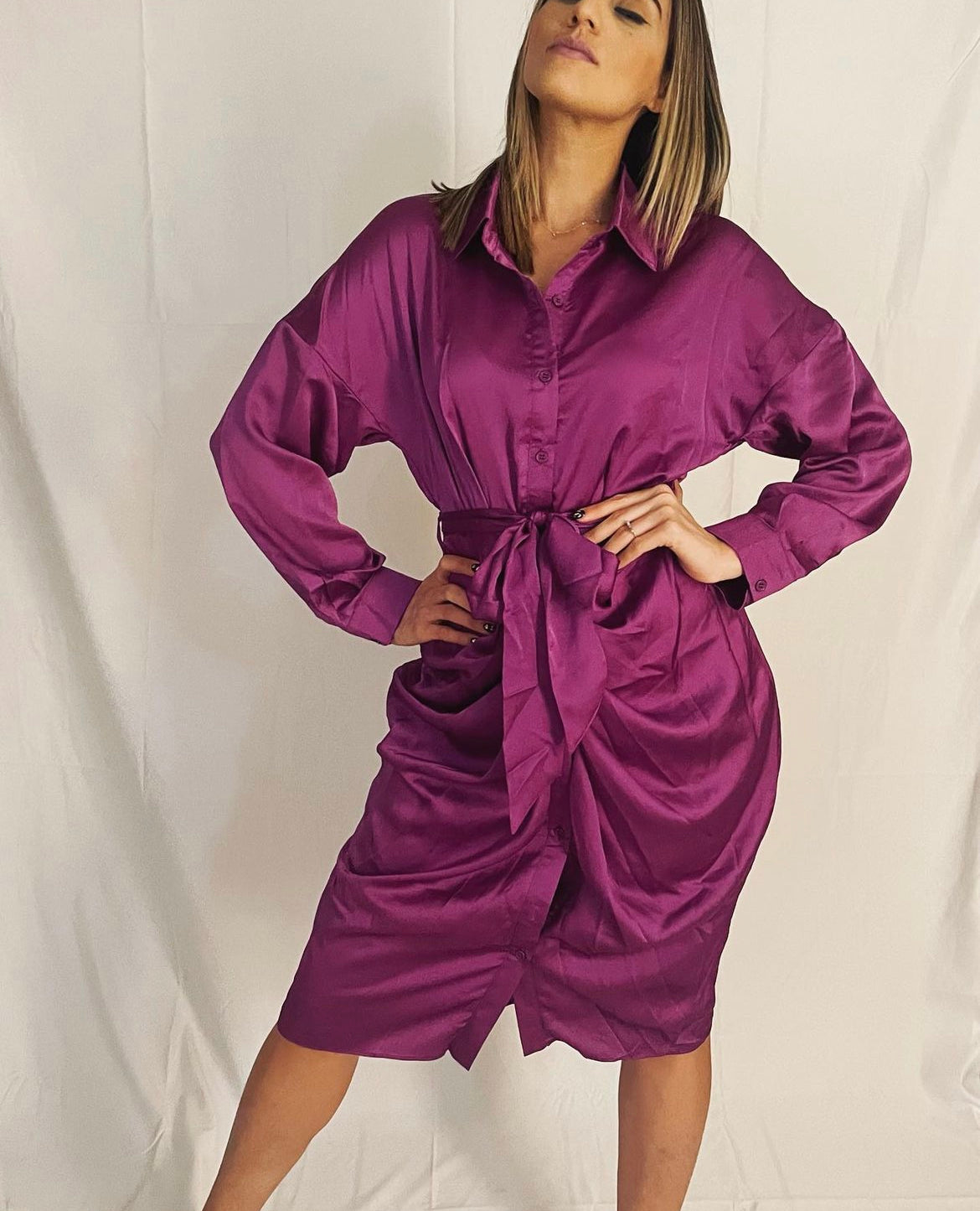Magenta Long Cuff