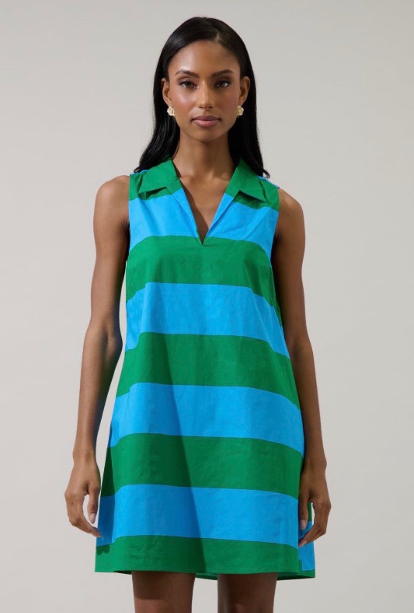 Diana Collared Shift Dress