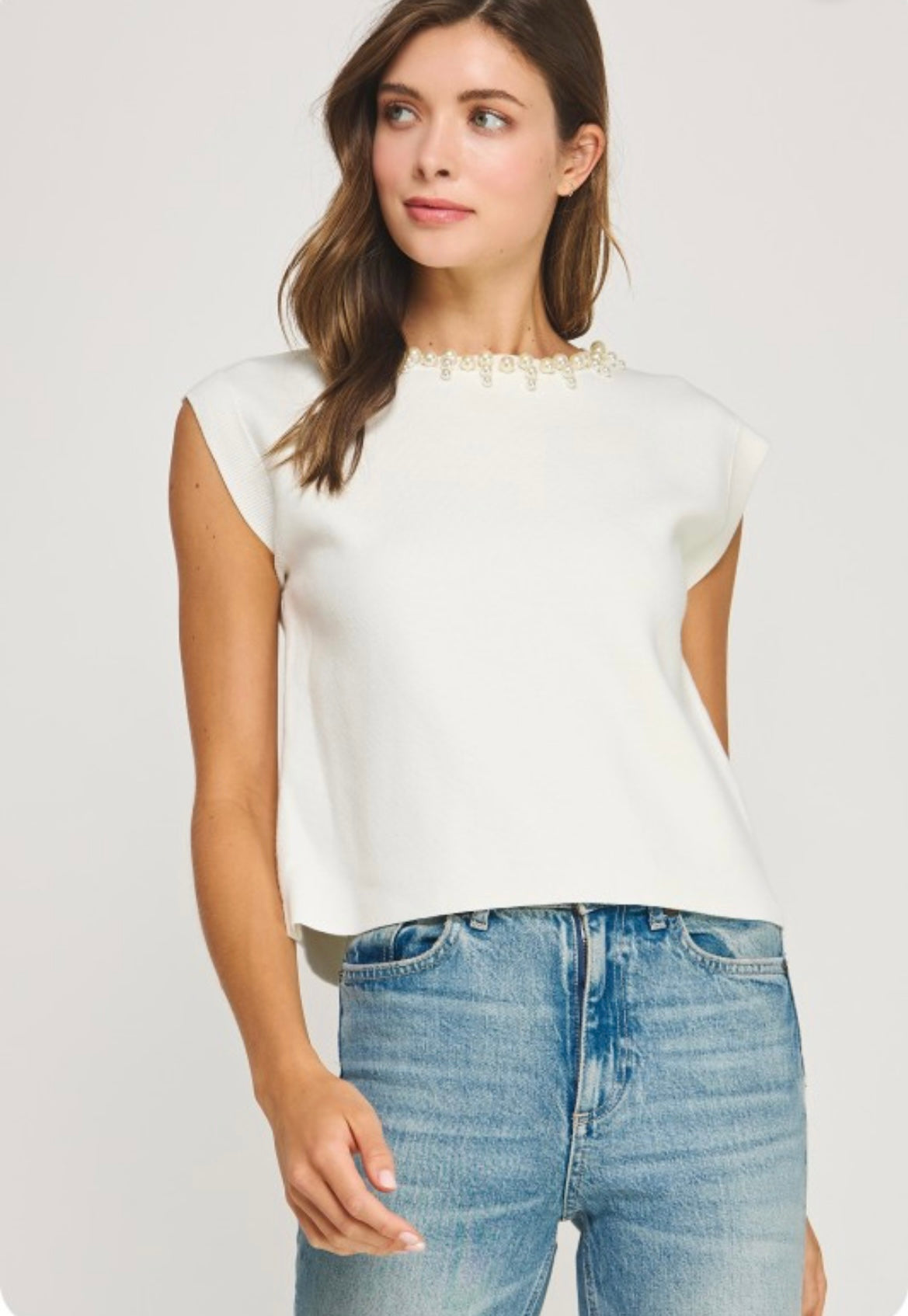 Bianca Pearls Top