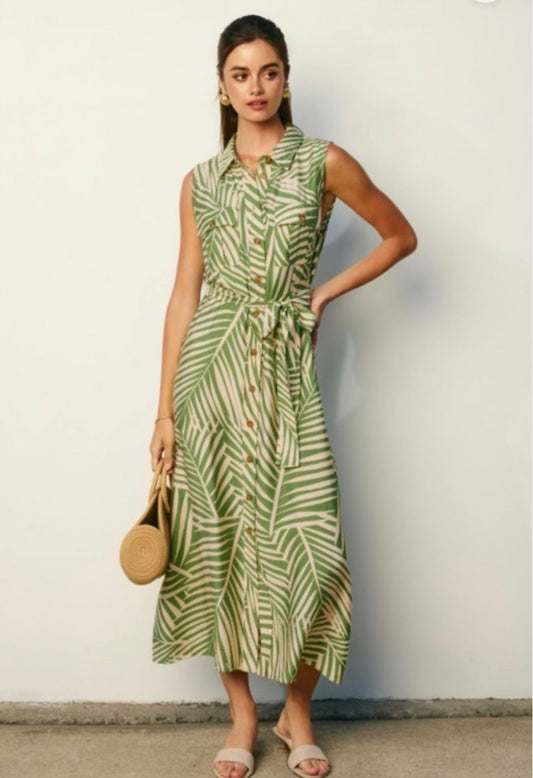 Mía Midi Shirt Dress