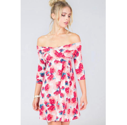 Tati Off The Shoulder A Line Dress