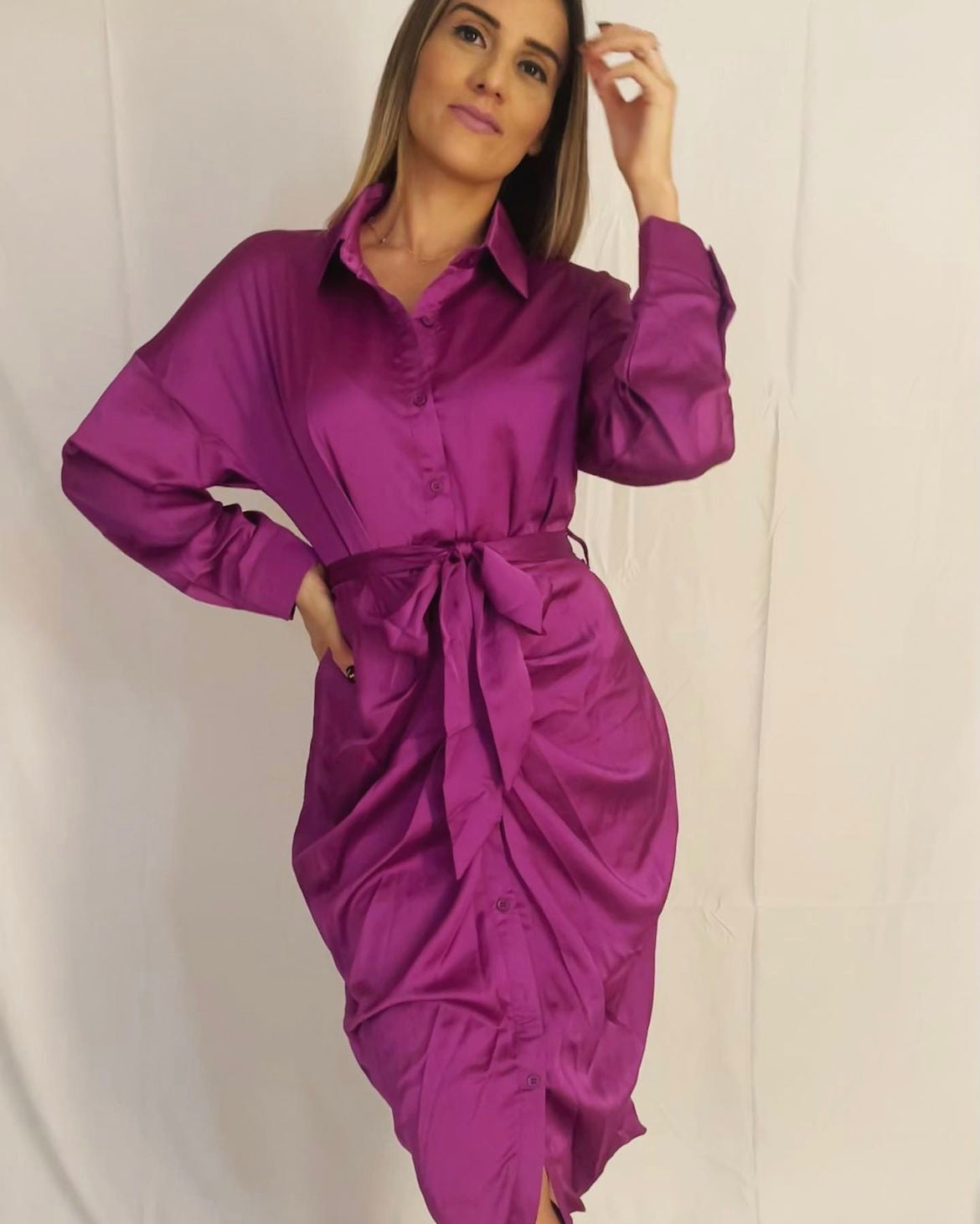 Magenta Long Cuff